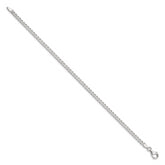 Sterling Silver Polished 3.15mm Curb Chain